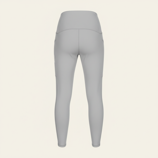 Riding Leggings Rückseite Grau