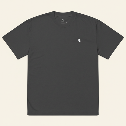 BLM Tee Front – Grau