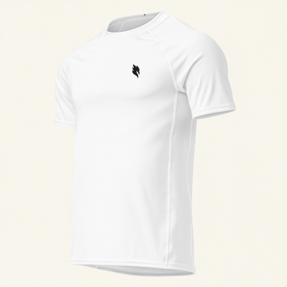 Compression Tee Front Grau