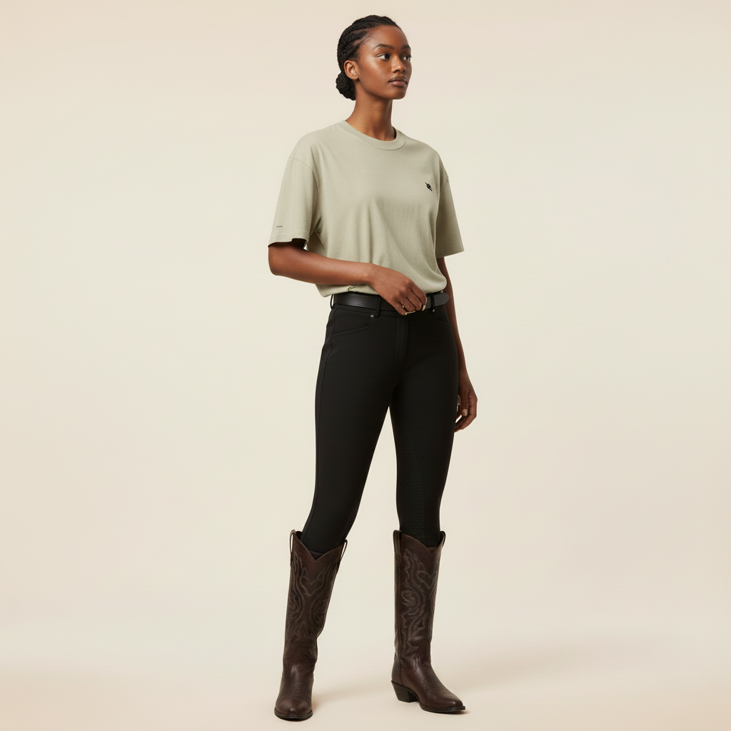 Eucalyptus Reiter Westernstiefel
