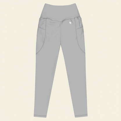 Grey Leggings F7F5F2 Background