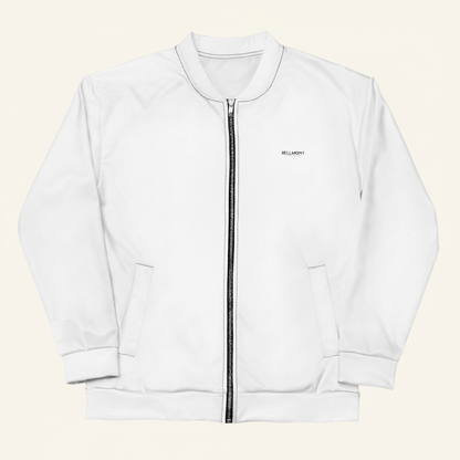 Harrington Bomber White – Grau