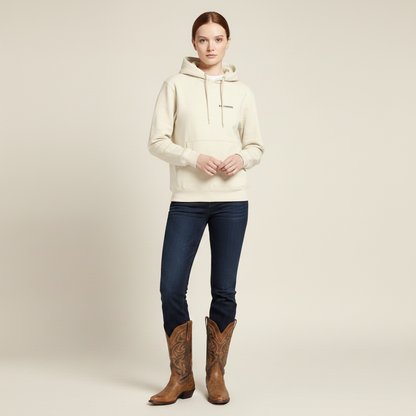 Hoodie Beige Western