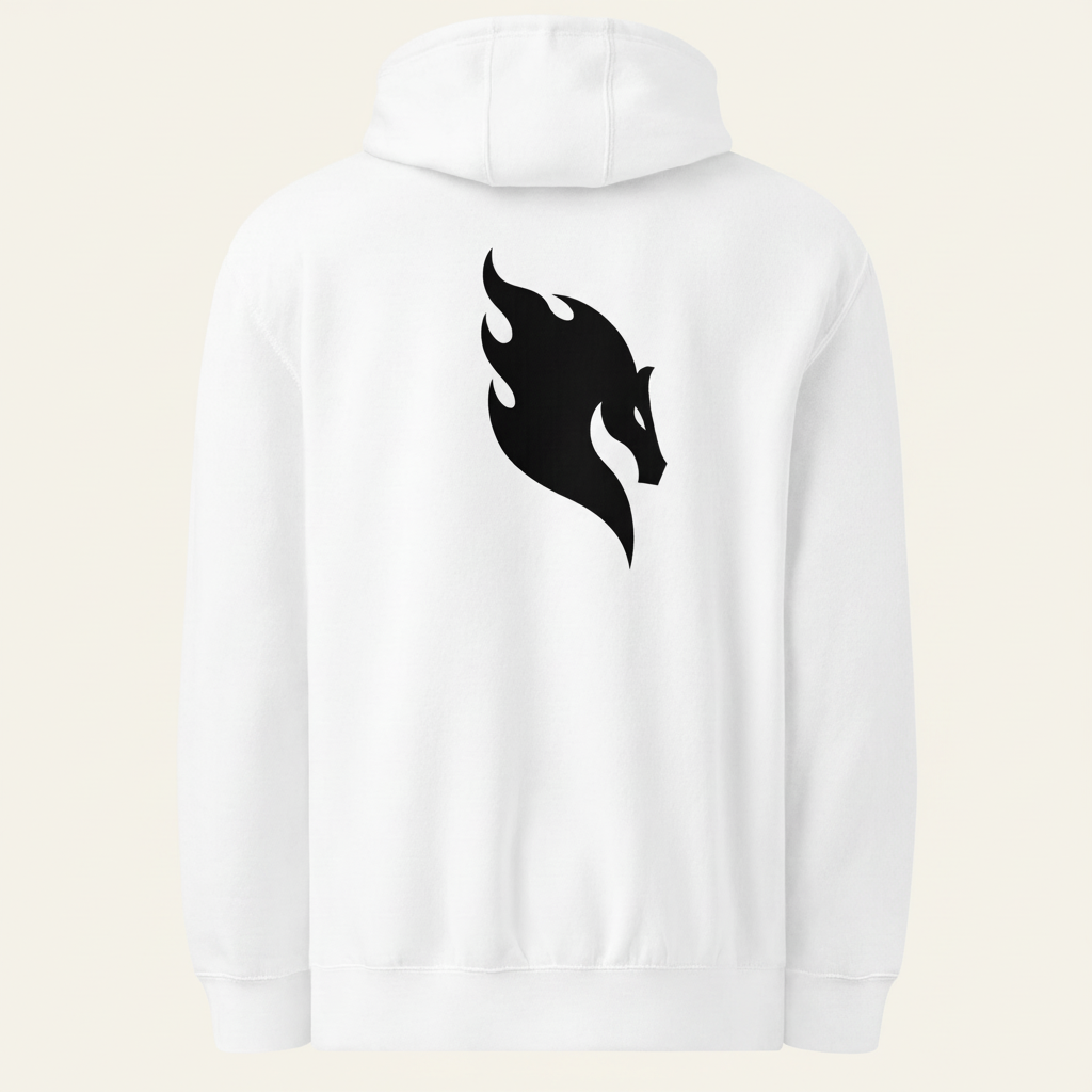Hoodie Rückseite #F7F5F2