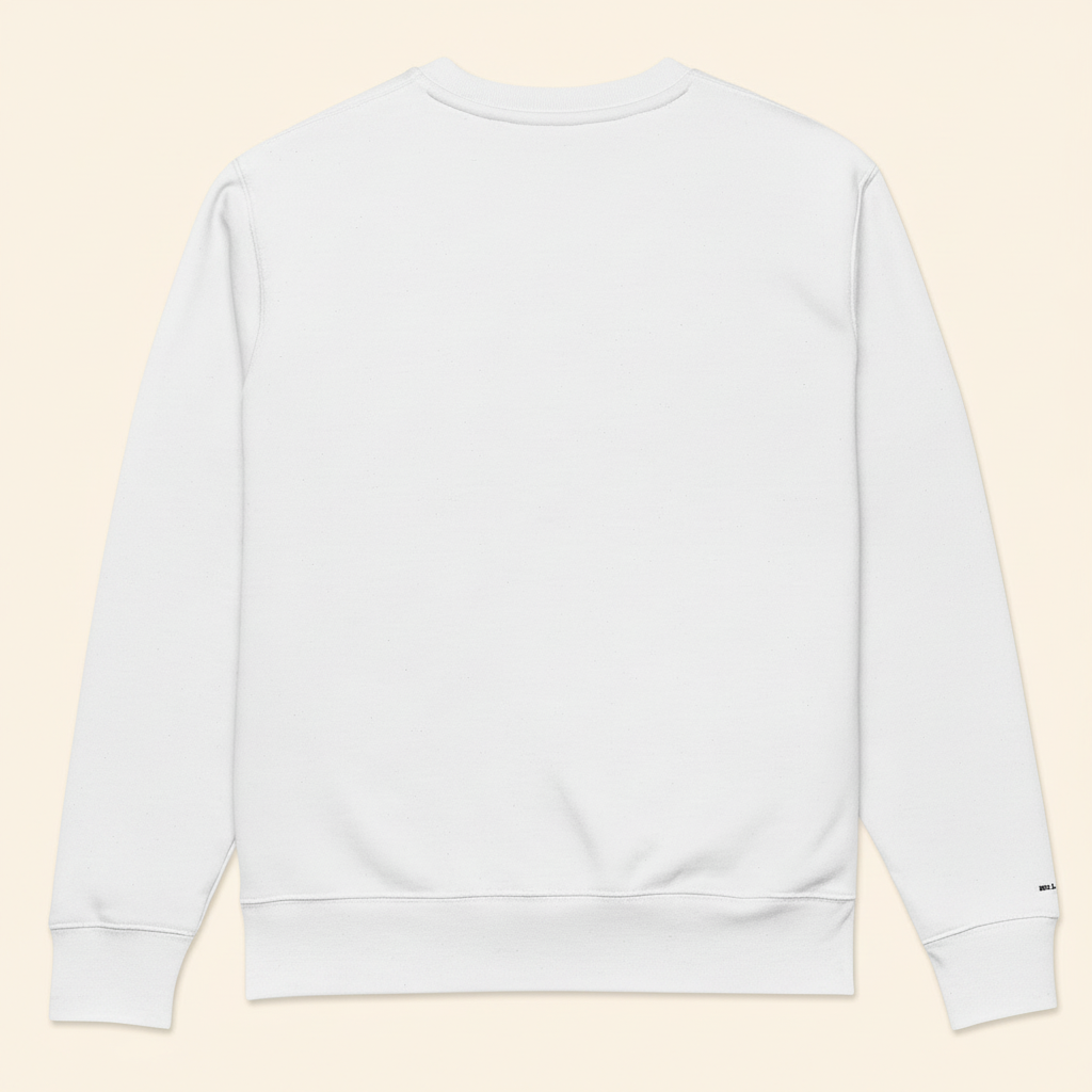 Ivory Sweatshirt Back Grau