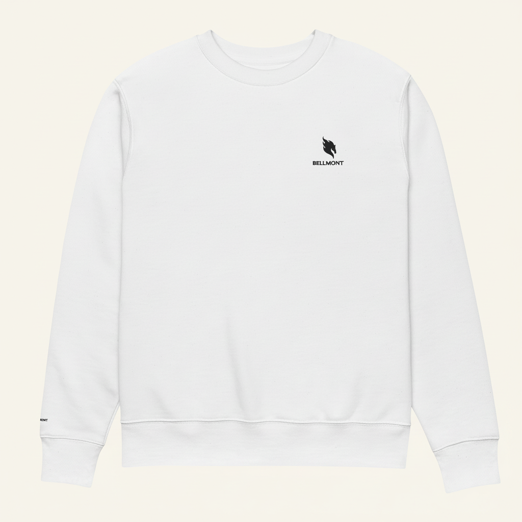 Ivory Sweatshirt Front Grau