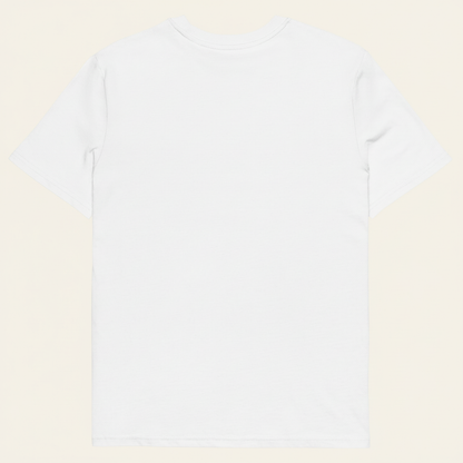 Performance Tee Black Logo – Back Grau