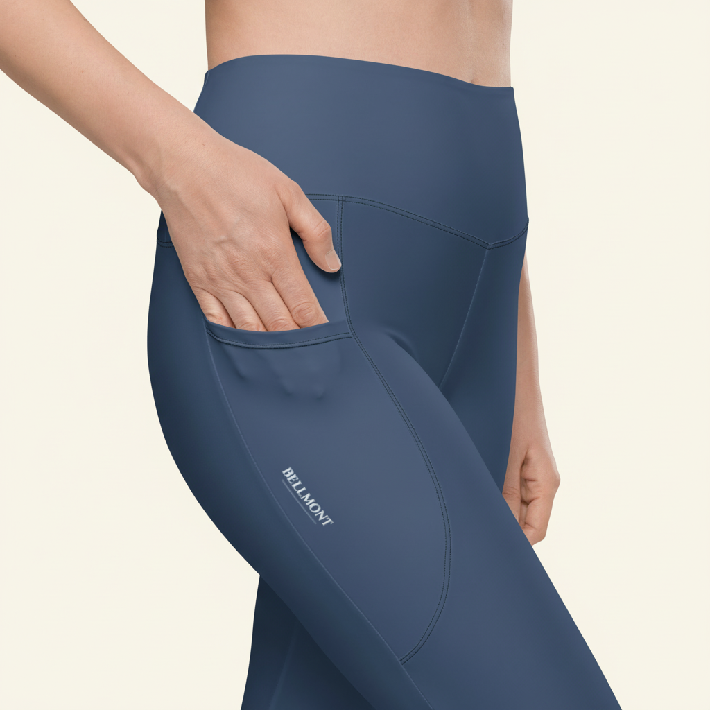 Riding Leggings Detail – Grau