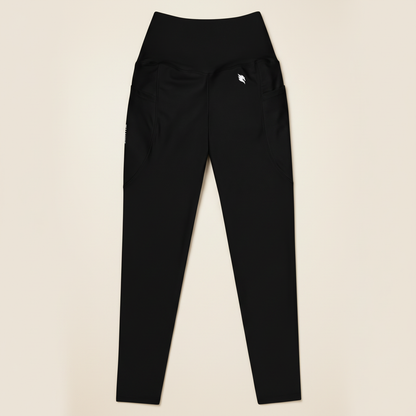 Riding Leggings Front – Grau