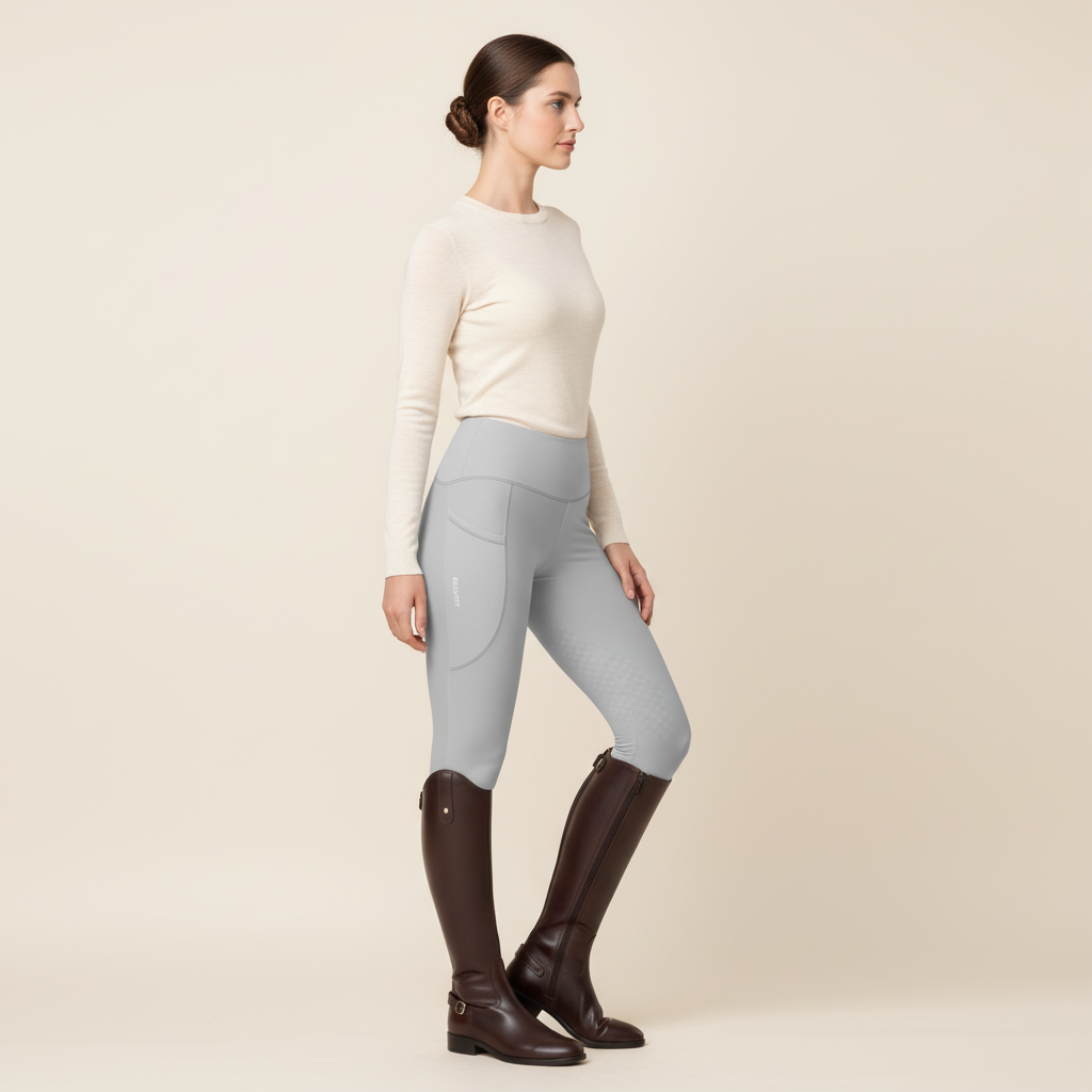 Riding Leggings Reiter Grau