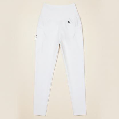 Riding Leggings White – Front