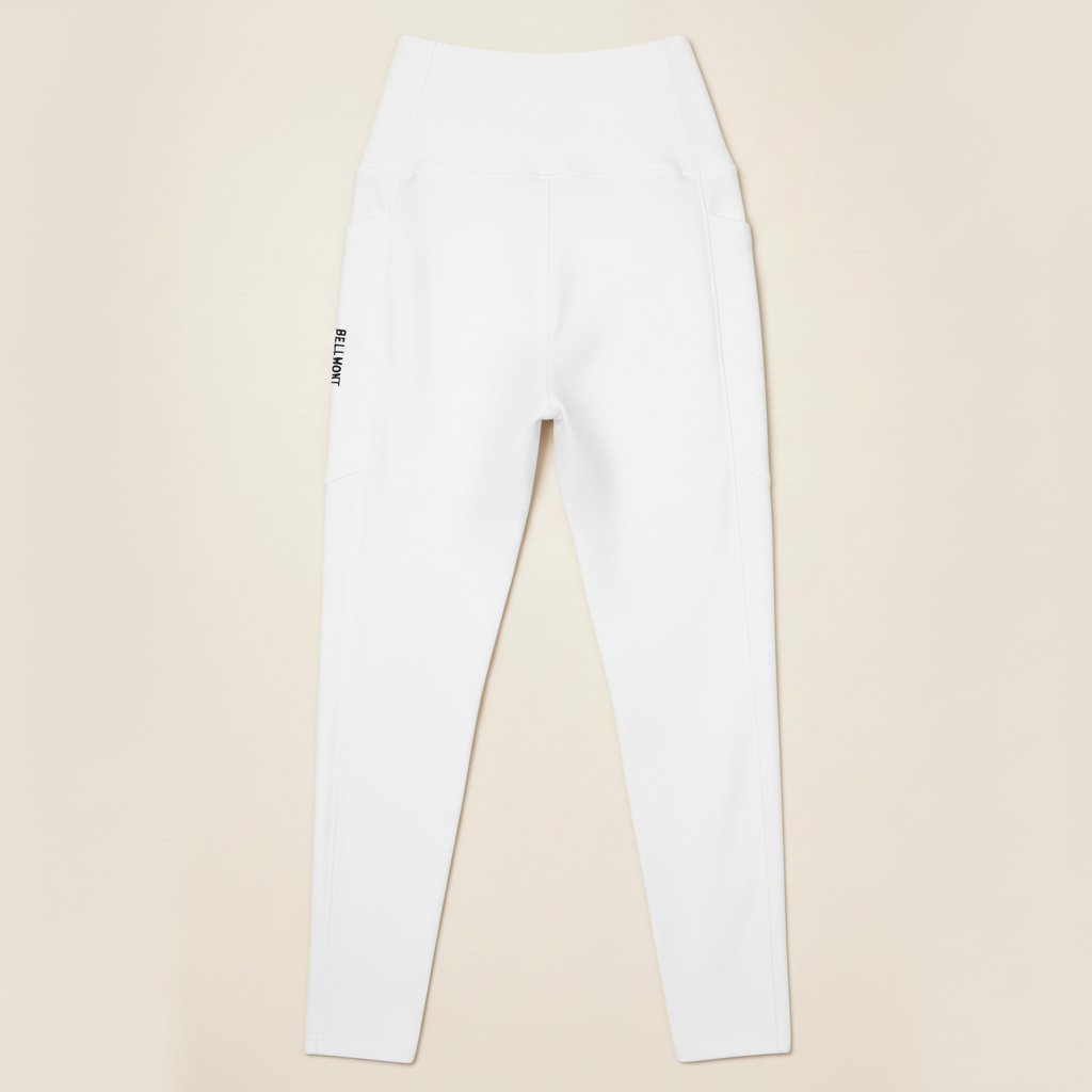 Riding Leggings White – Rückseite