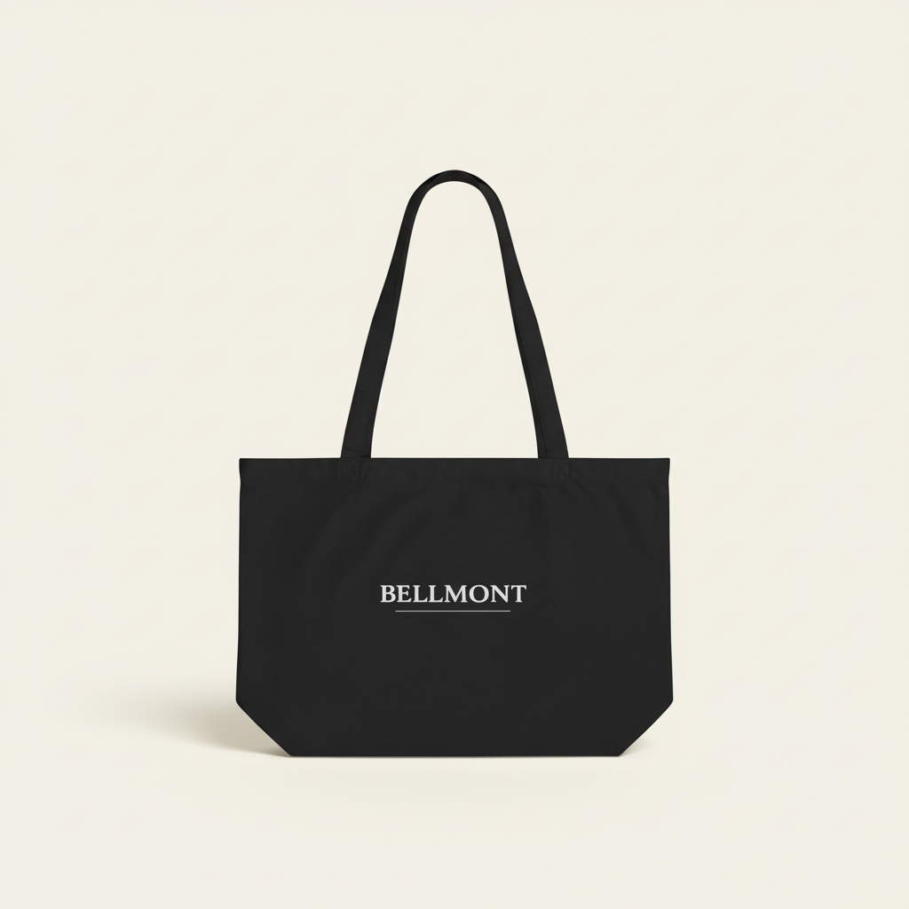Tote Bag Front – #F7F5F2