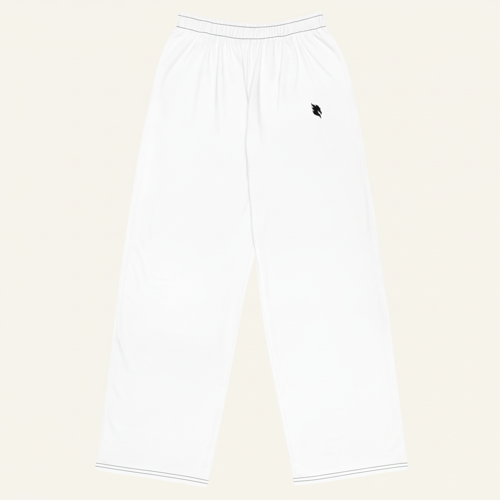 Wide Leg Jogger – Front Grau