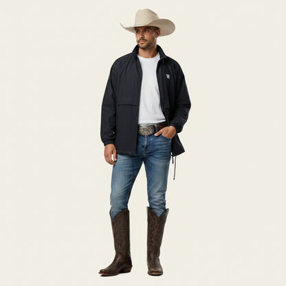 Windbreaker Navy – Western Reiter