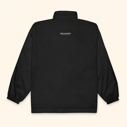 Windbreaker Schwarz Rückseite – #F7F5F2